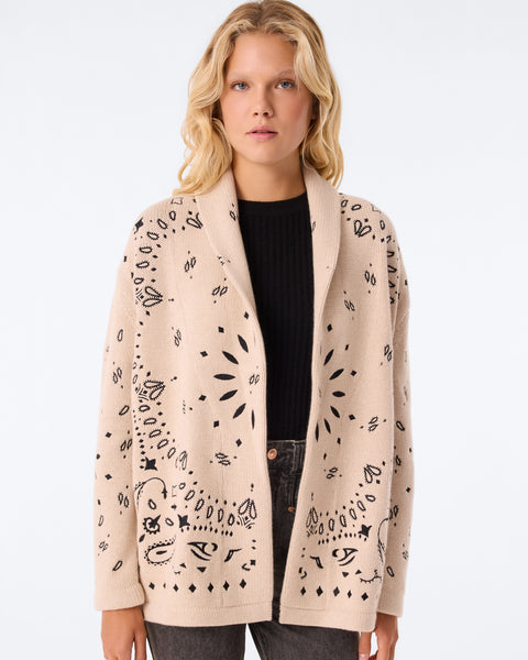 Gilet Cody Bandana beige organic - Image 3