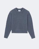 Pull en cachemire gris pour femme - Kujten packshot