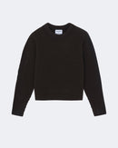Pull en cachemire marron pour femme - Kujten packshot