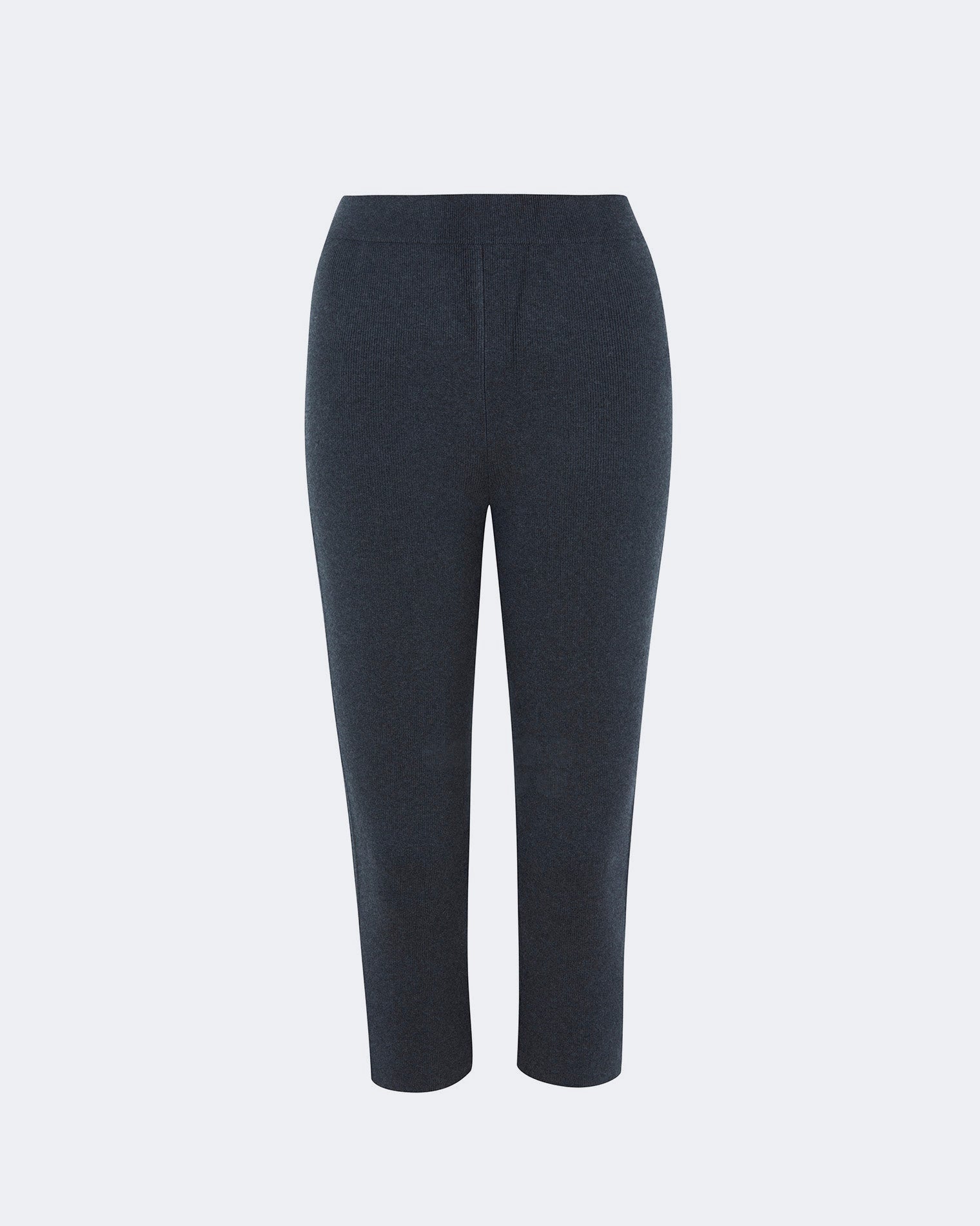 Pantalon en cachemire & soie gris pour femme - Kujten packshot
