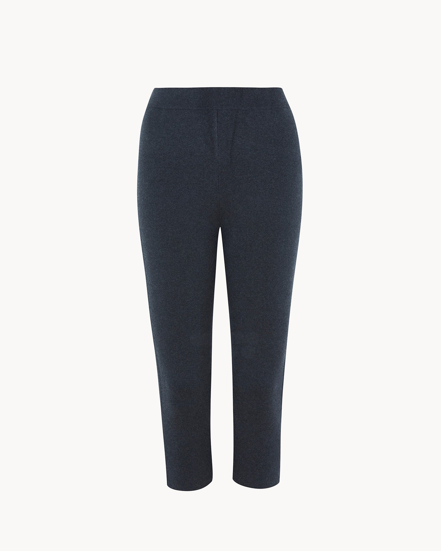 Pantalon en cachemire & soie gris pour femme - Kujten packshot