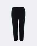 Pantalon en cachemire & soie noir pour femme - Kujten packshot
