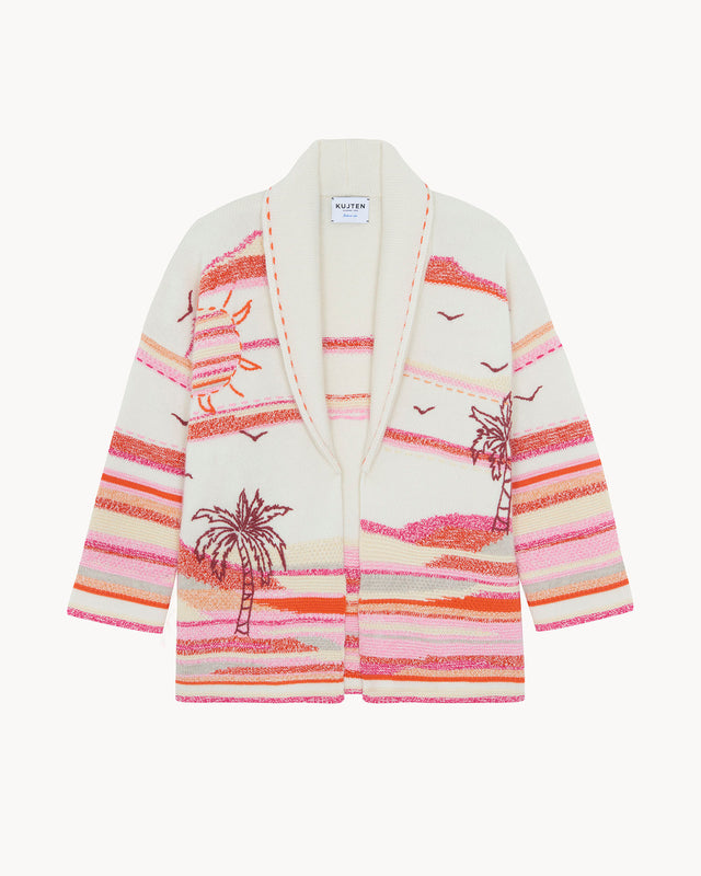 Gilet Miko Horizonte bubble pink - Image principale