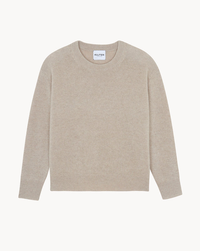 Sweater Hanna Lin marl beige - Image principale