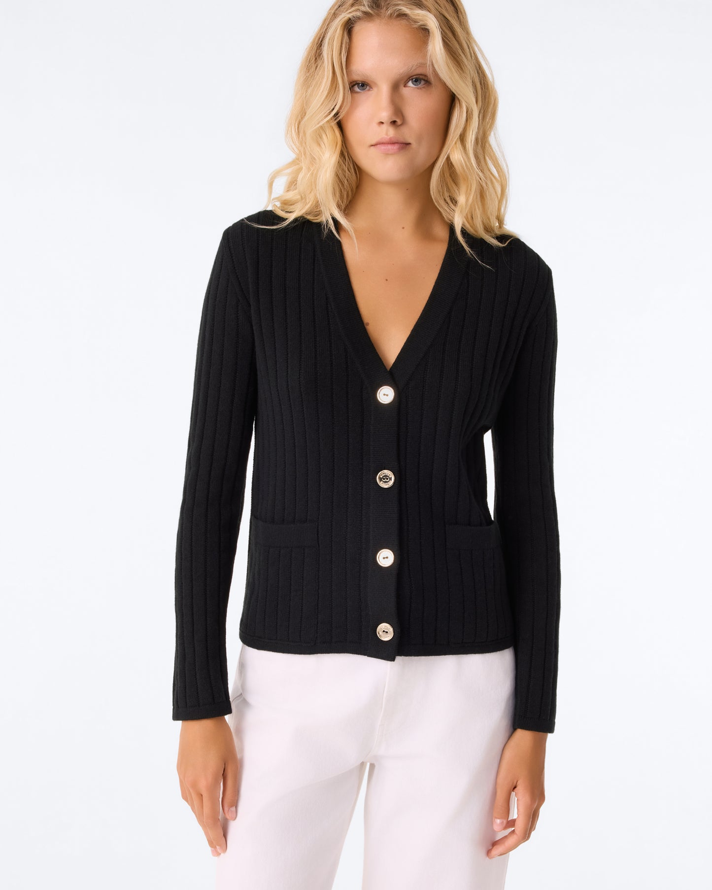 Cardigan Ancona noir