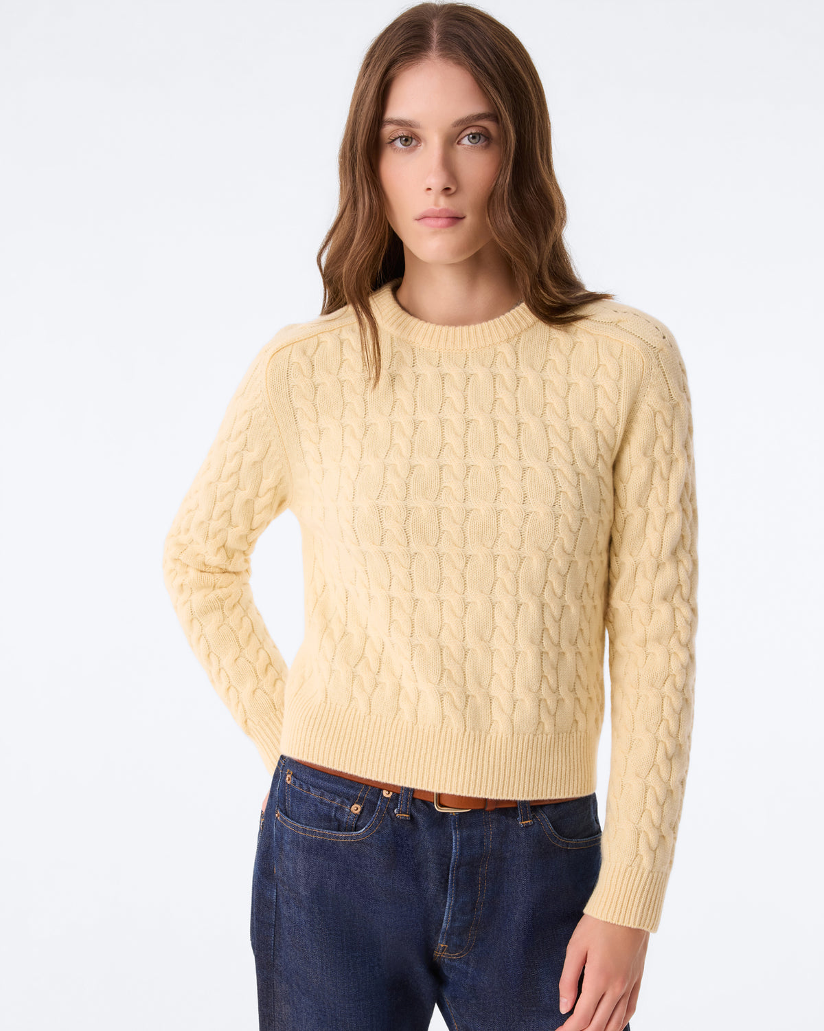 Pull Caroline Cable anis