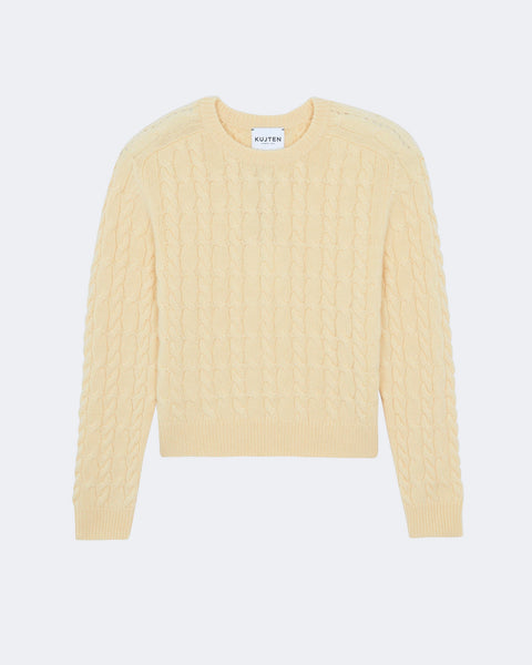 Pull Caroline Cable anis - Image 4