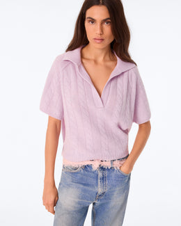 Polo Aenor Cable lavender mist