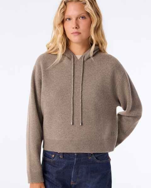 Hoodie Mona Marl Khaki - Image 2