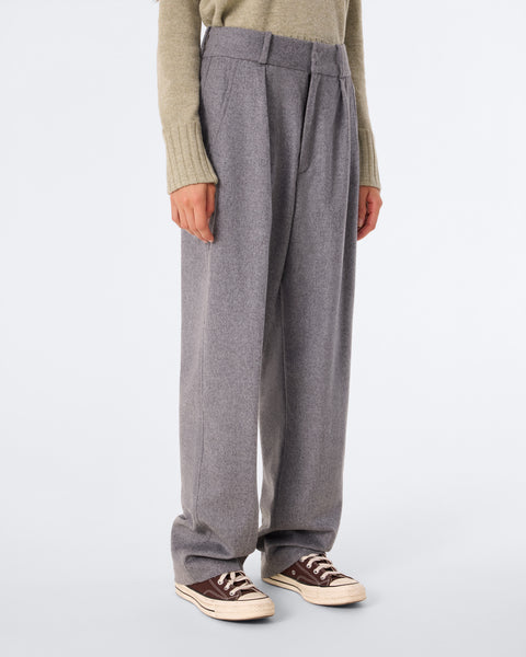 Trousers Wantina flannel gray - Image 2