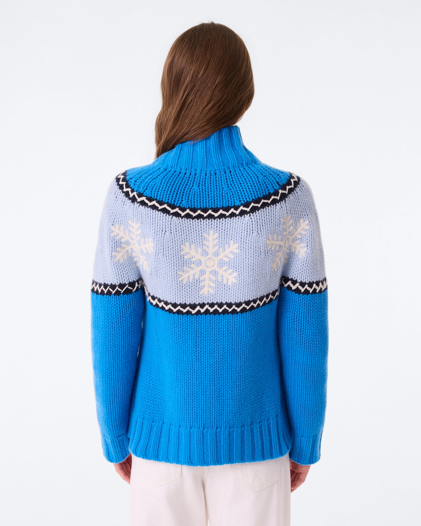 Pull Floka bleu givré