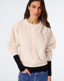 Pull Monina blanc