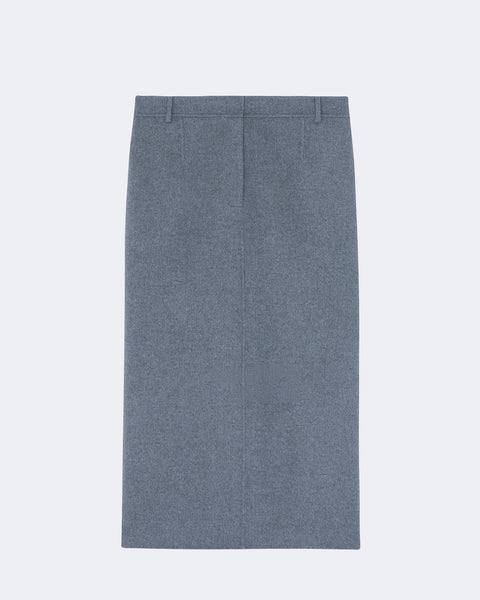 Jupe Solia gris flanelle - Image 4