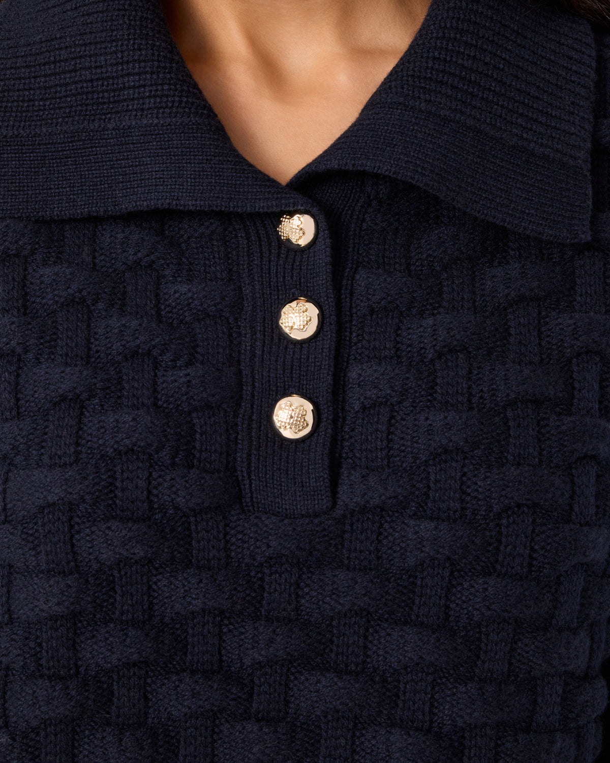 Sweater Latoya Matelina dark navy blue