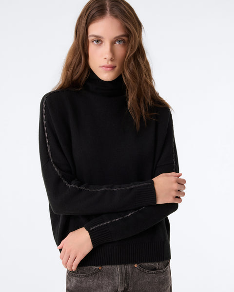 Sweater Thea Leather black - Image 1