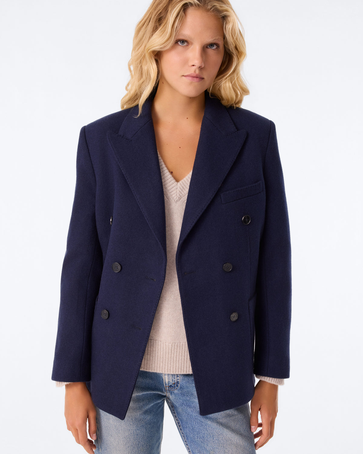 Jacket Emanuella indigo blue