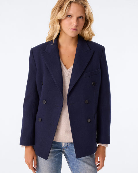 Veste Emanuella bleu indigo - Image 1