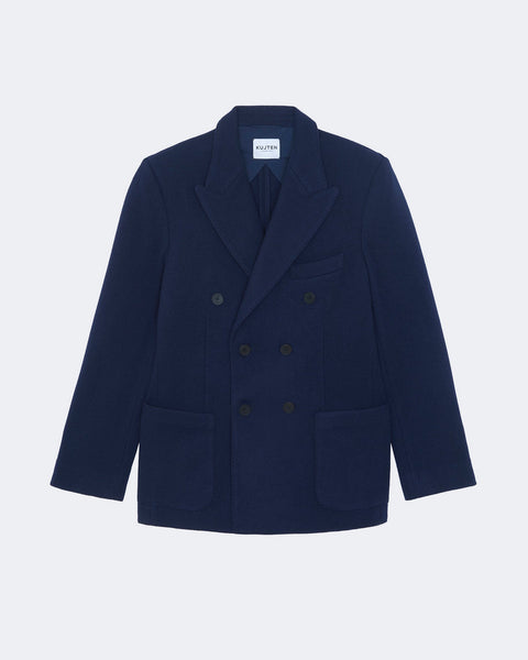 Veste Emanuella bleu indigo - Image 4