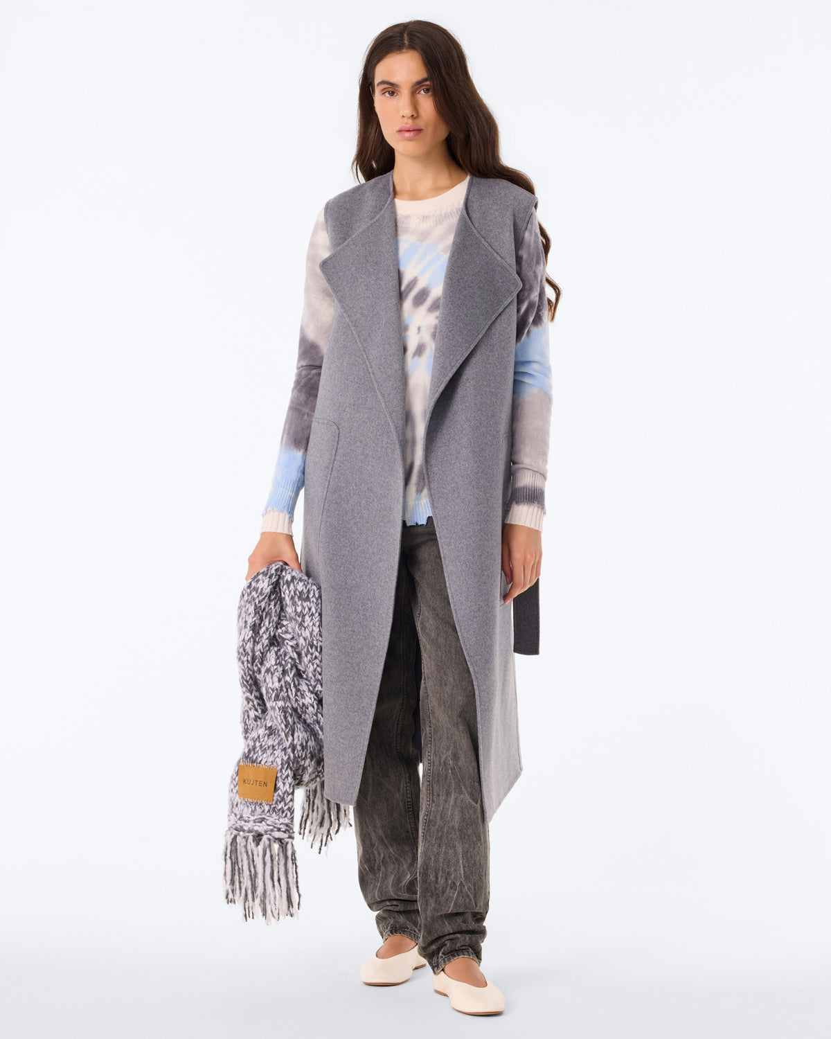 Veste Rimini gris flanelle