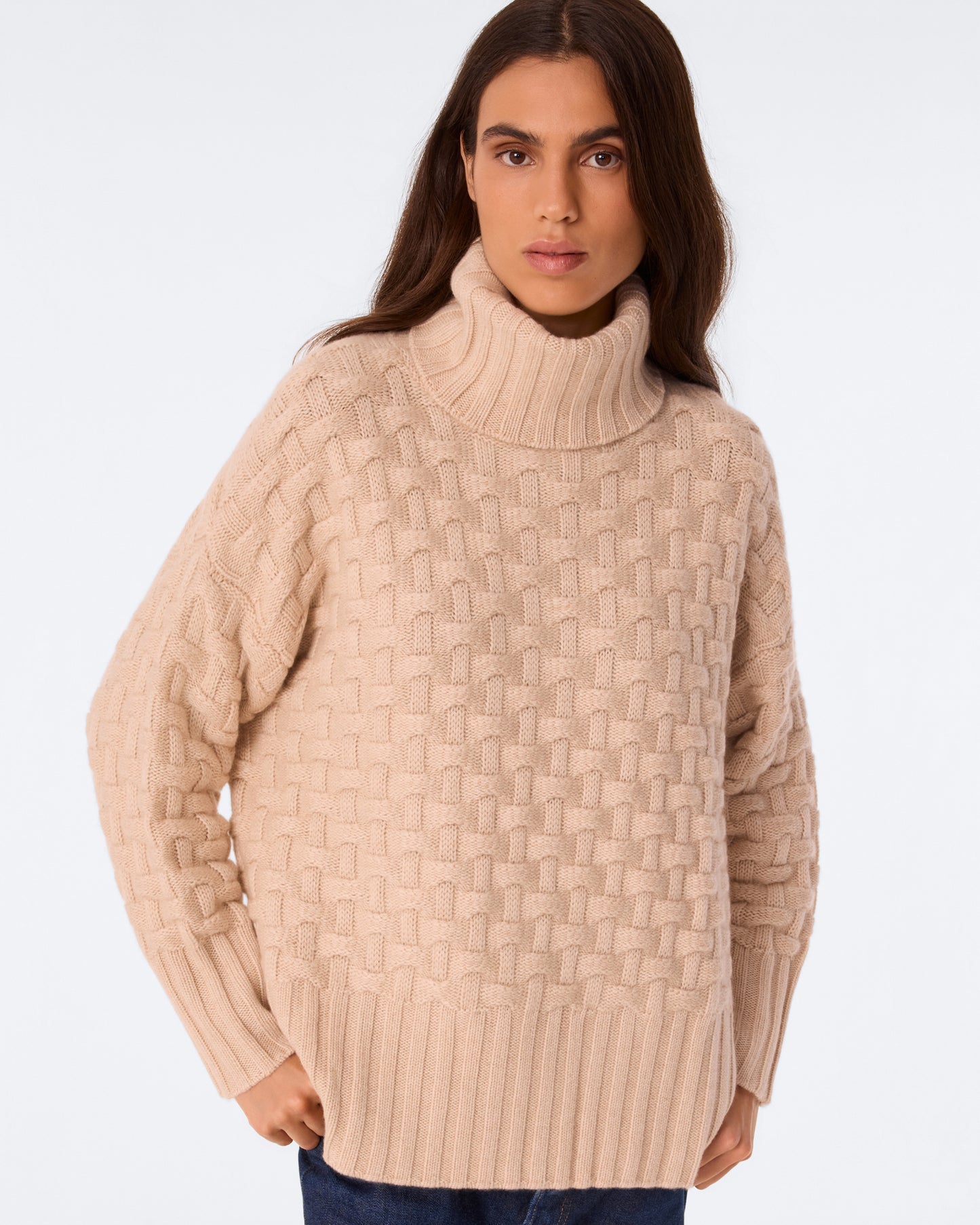 Pull Yoko Matelina beige organic