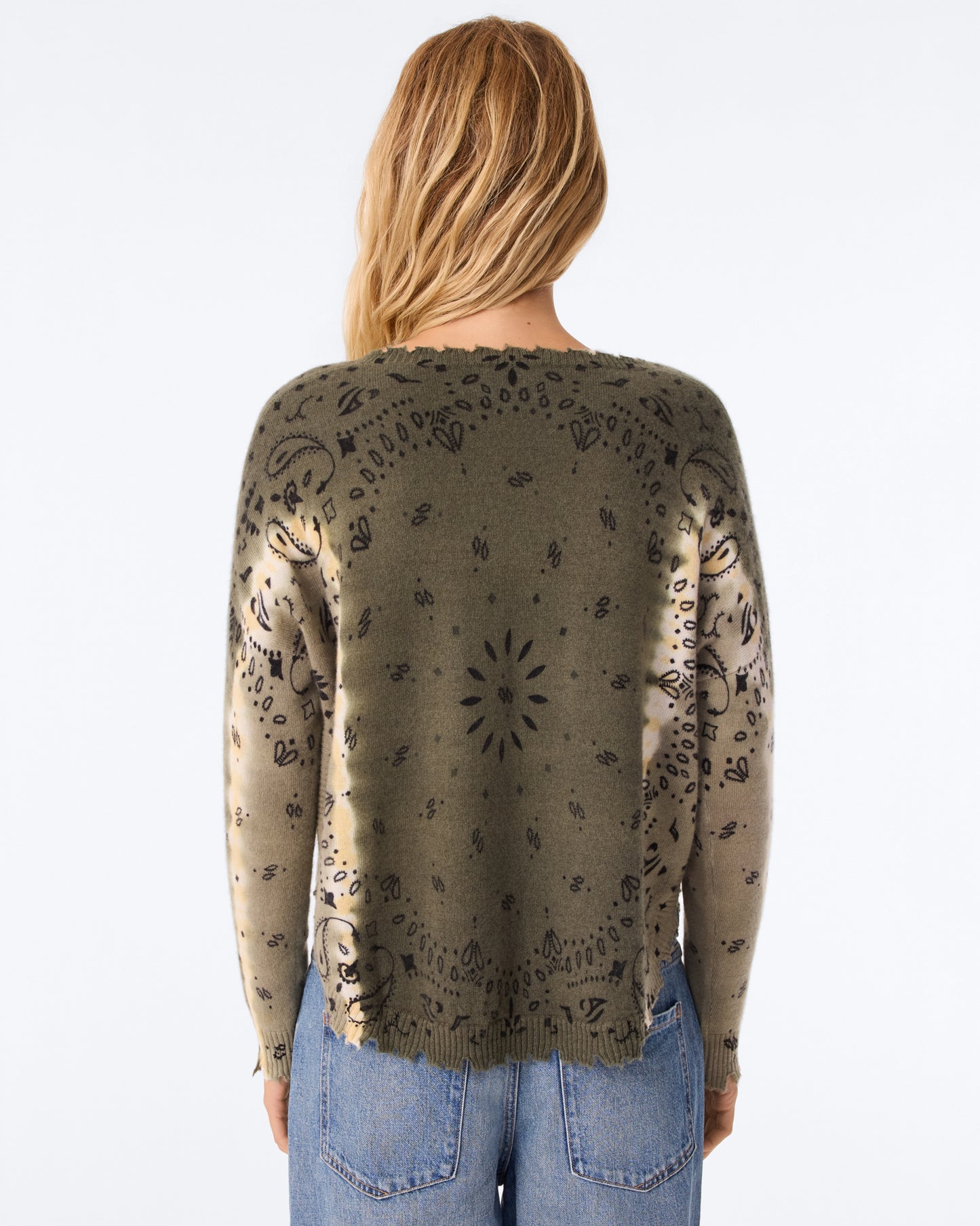 Pull Mela Abba Bandana kaki chiné