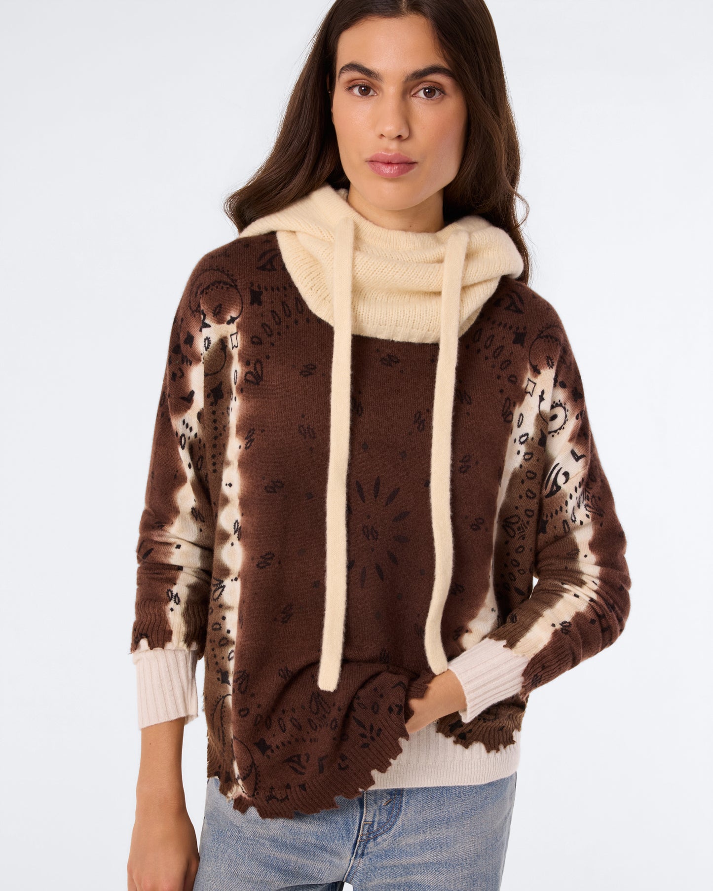 Pull Mela Abba Bandana espresso