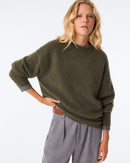 Pull Benita Nimbus kaki foncé