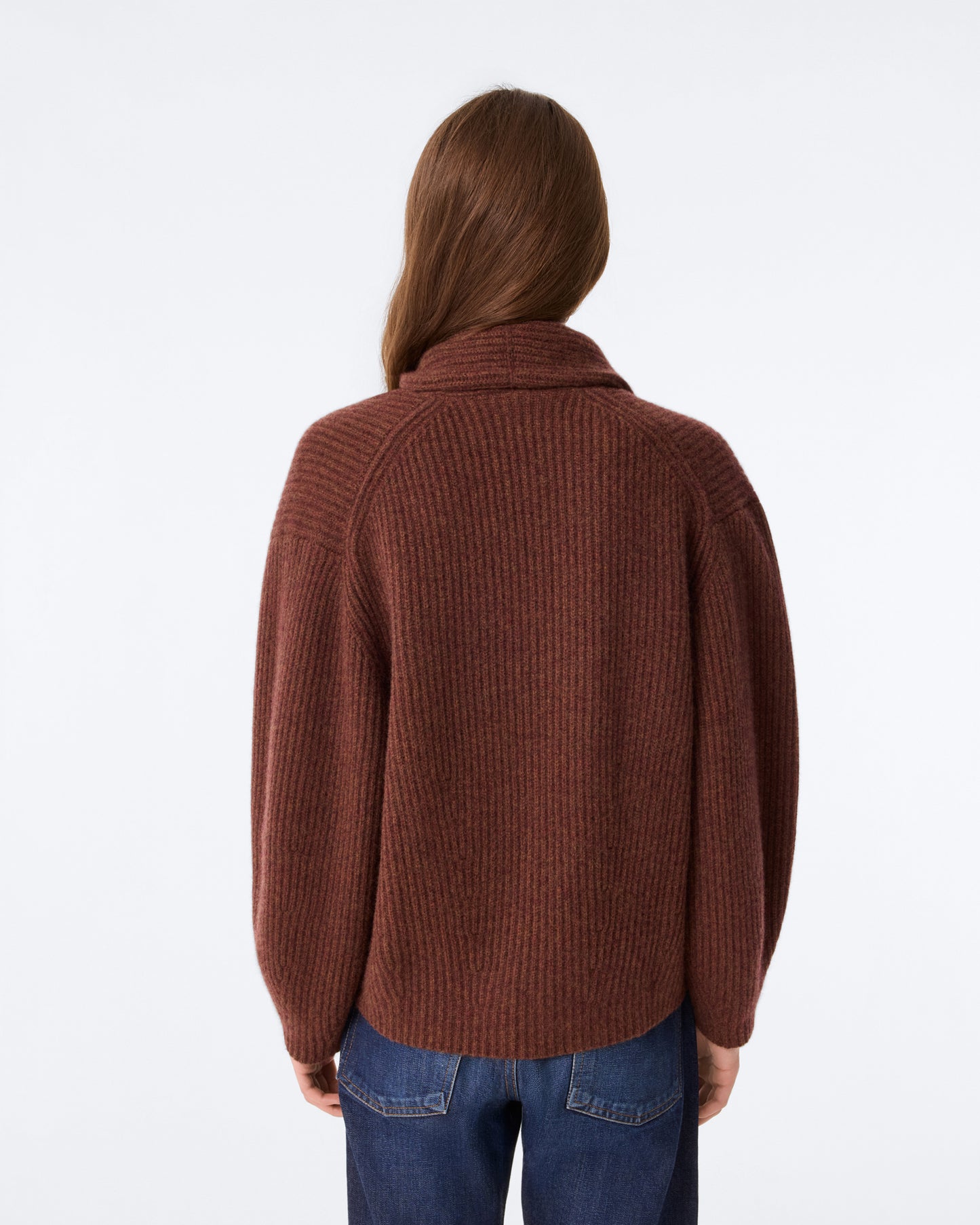 Cardigan Arita marron pécan