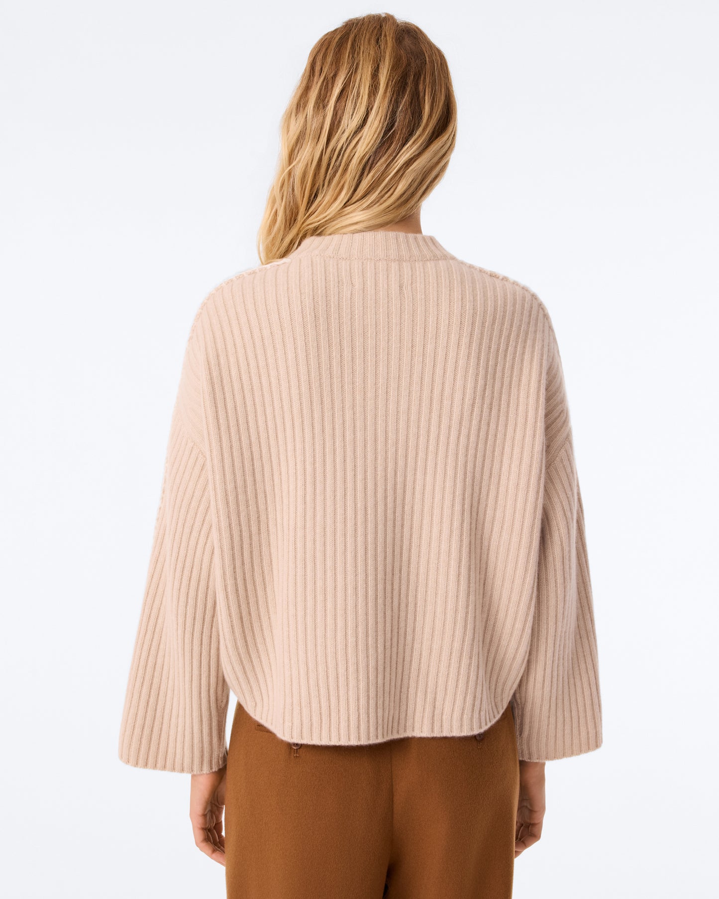 Pull Ilana beige organic