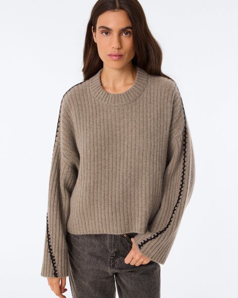 Sweater Ilana Marl Khaki - Image 3