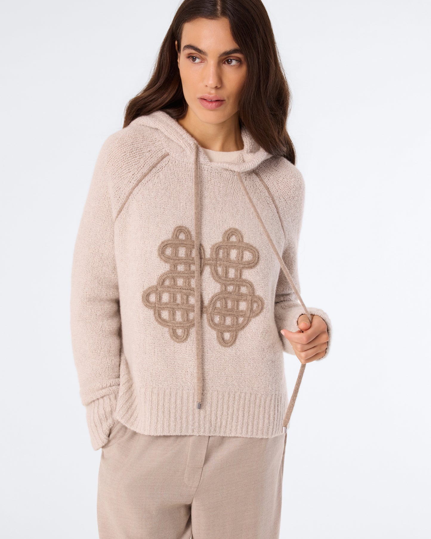 Leen Symbol Sweater oat