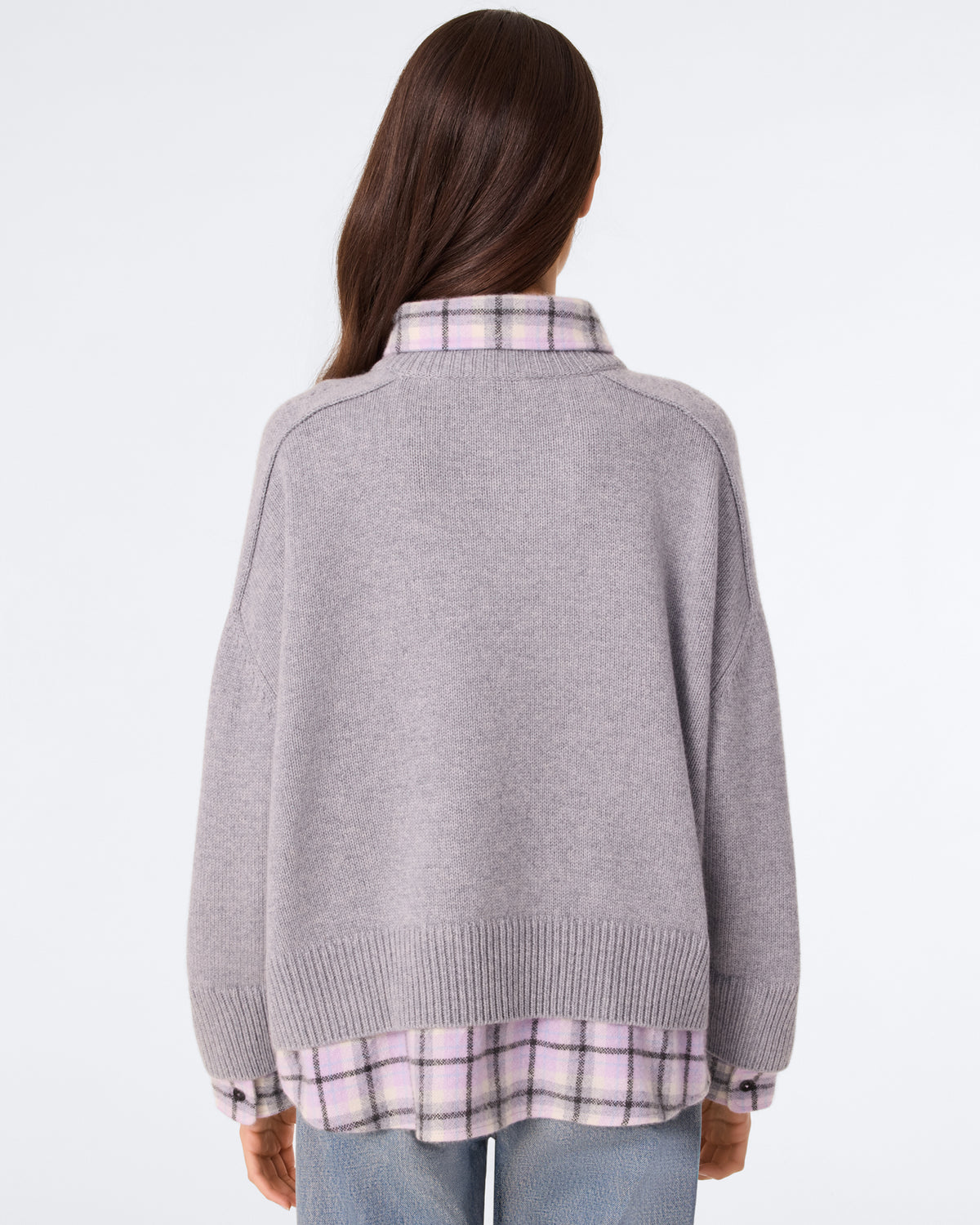Pull Diane Shirt gris chiné