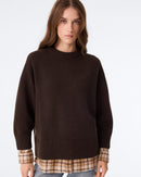 Pull Benita Shirt marron