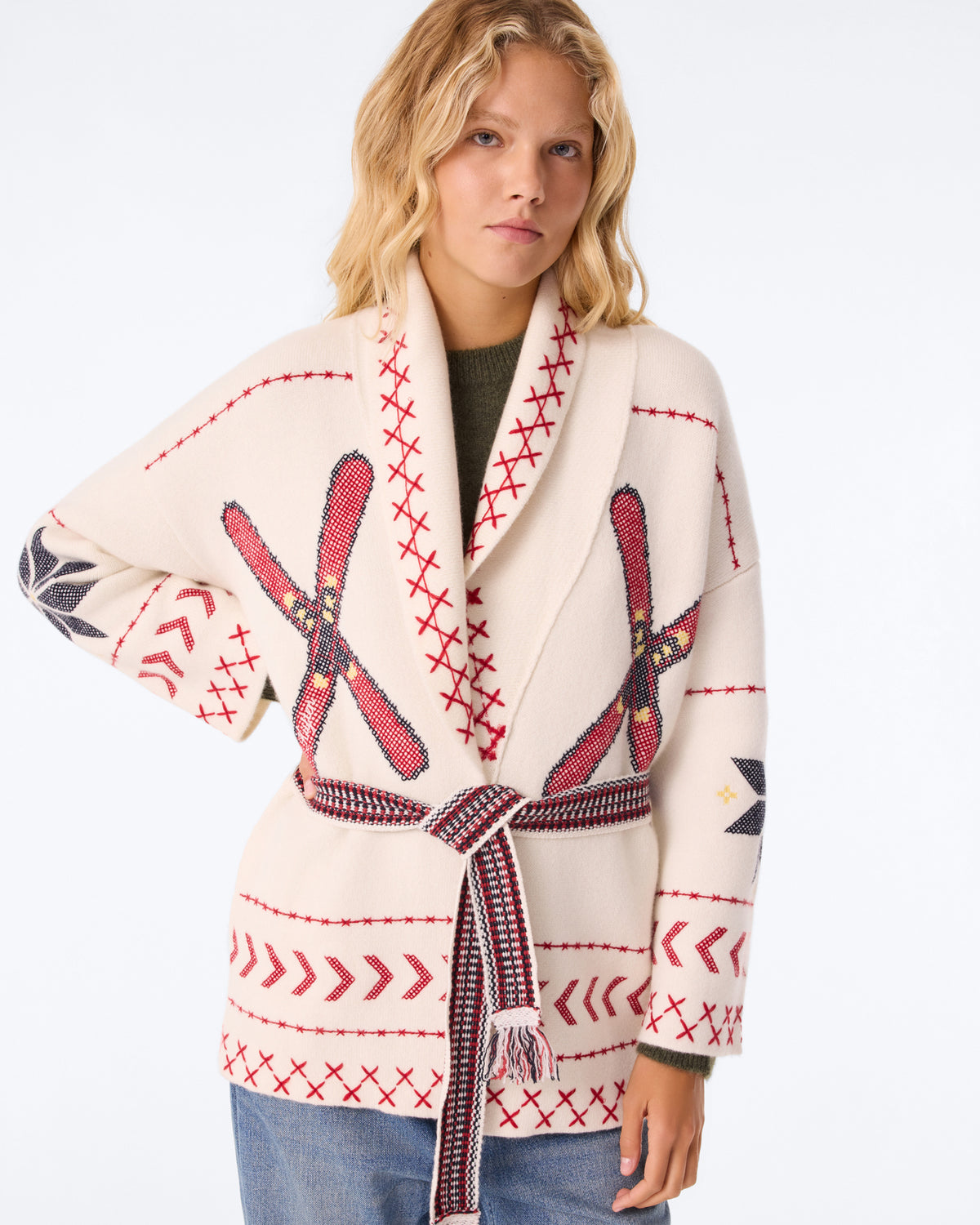 Vest Miko Ski white