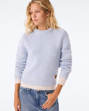 Pull Caroline Mouliné celest mouliné