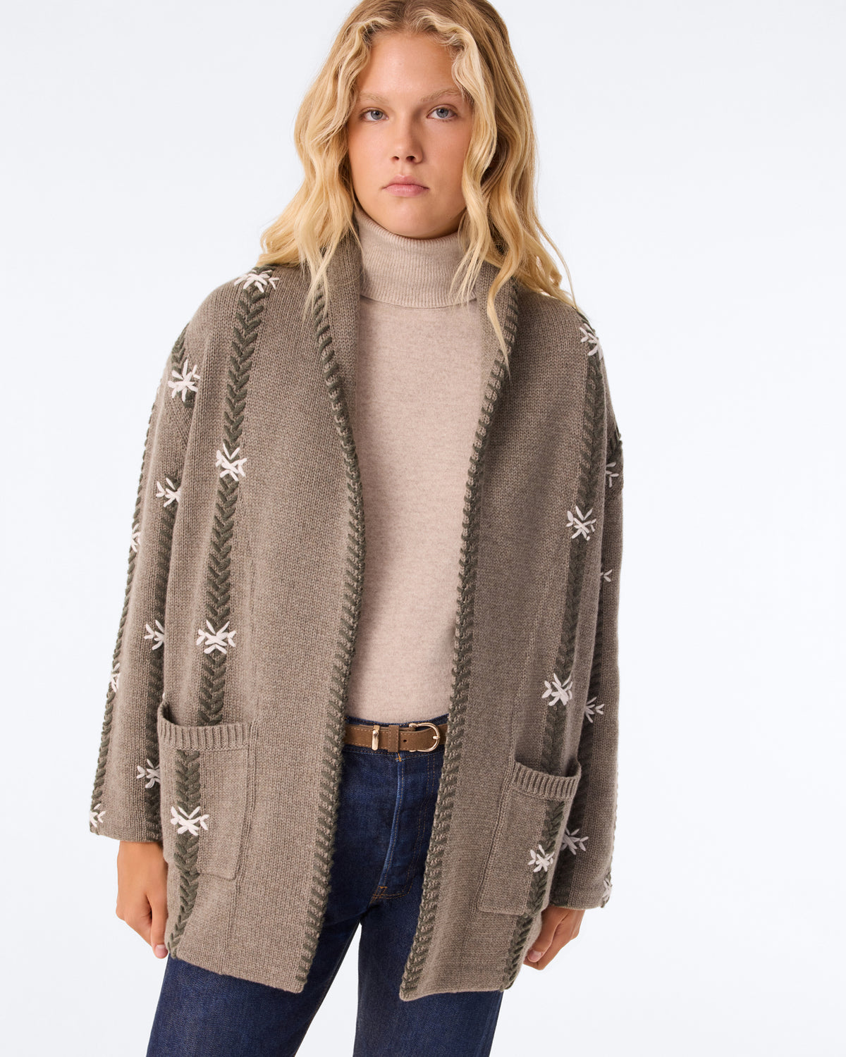 Gilet Cody Flake kaki chiné