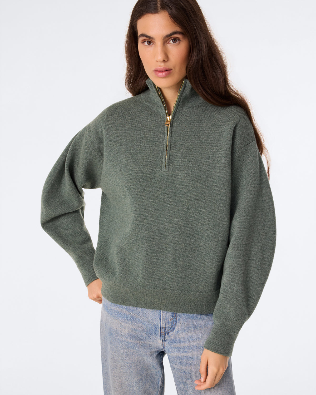 Sweater Mandi green wakame