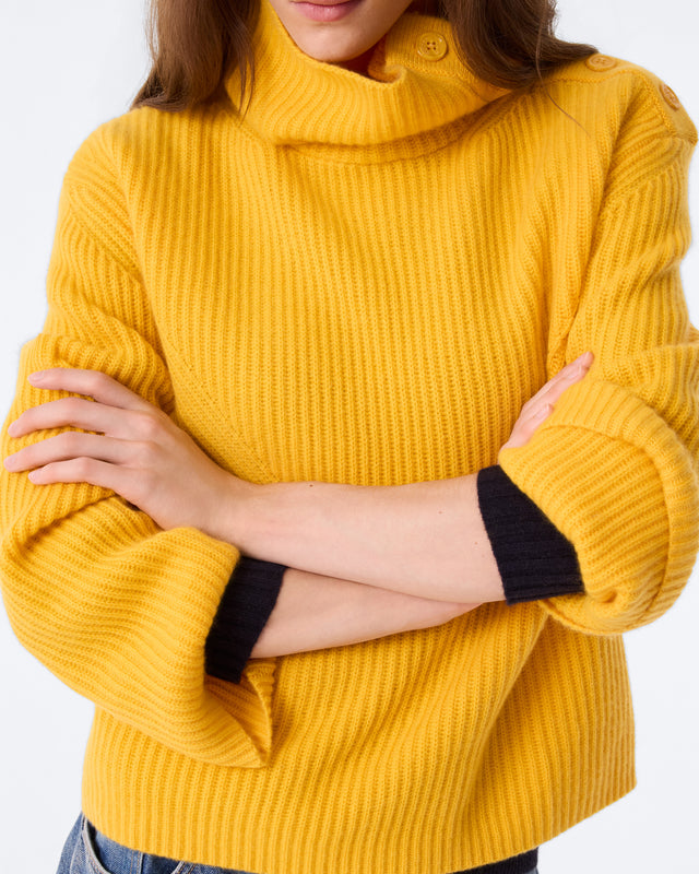 Sweater Vale Uni Italian Gold - Image principale