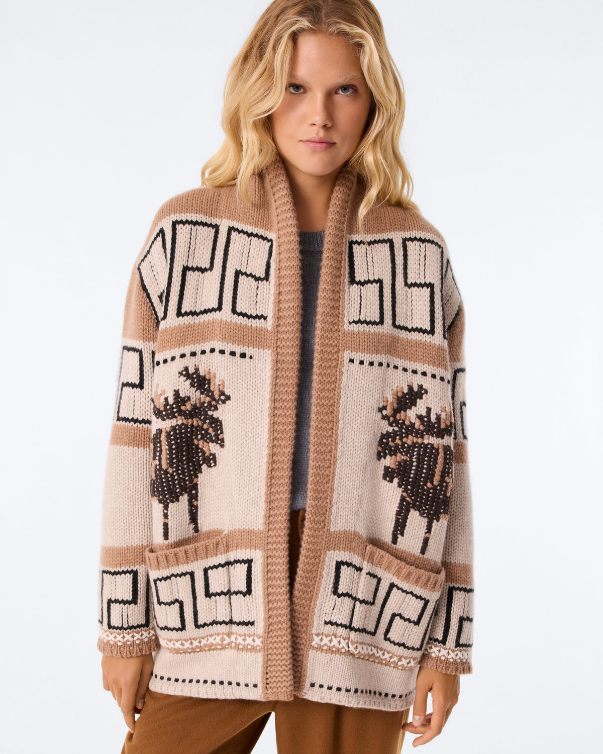 Gilet Cody Moose marron