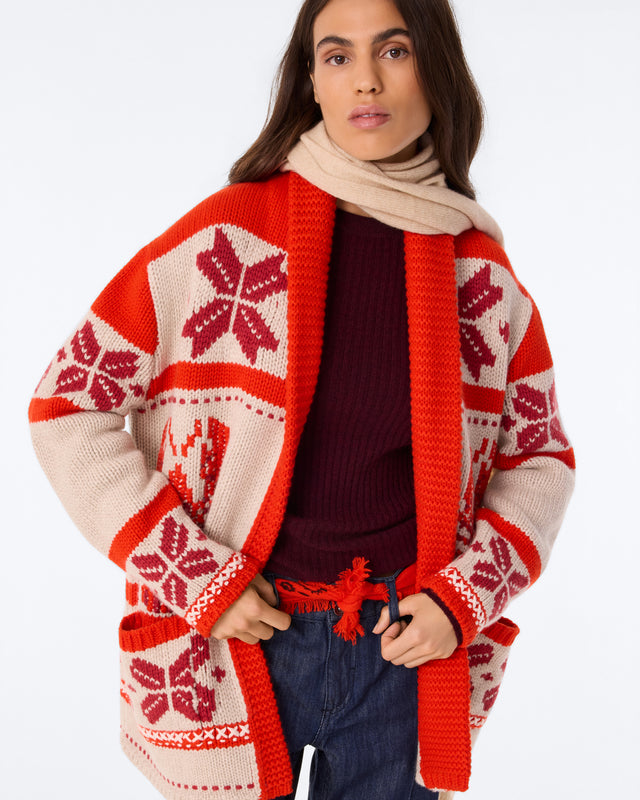 Gilet Cody Homard orange rosso - Image principale