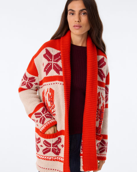 Gilet Cody Homard orange rosso - Image 2