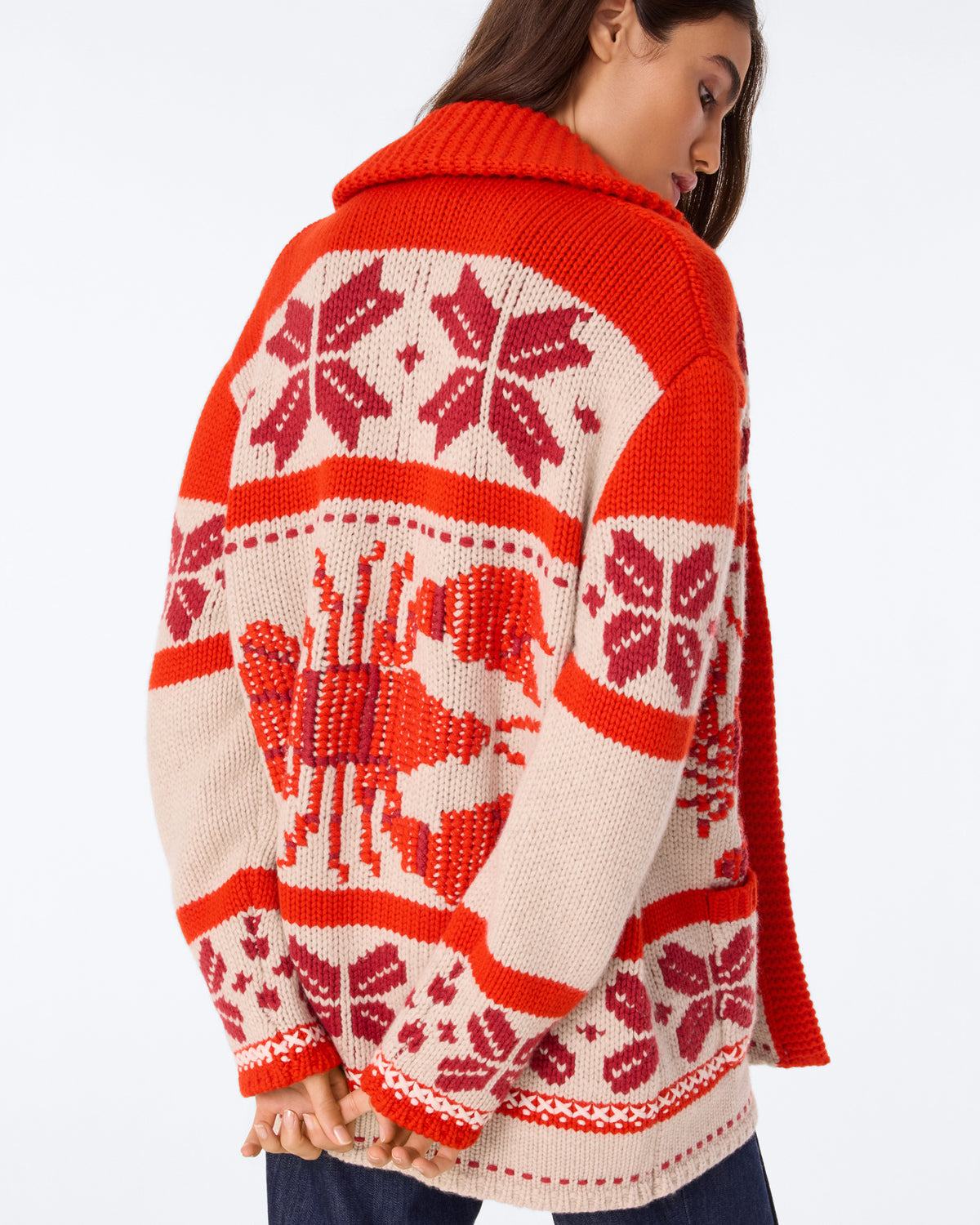 Gilet Cody Homard orange rosso