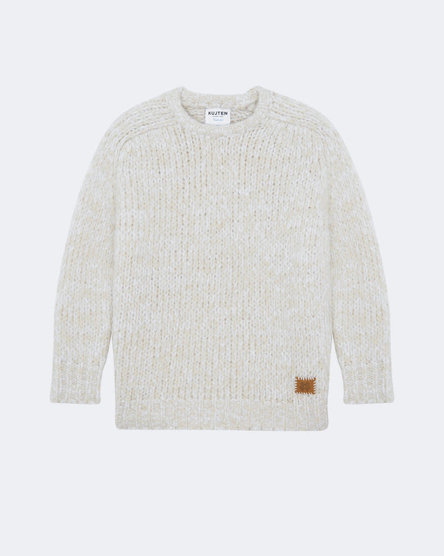 Pull Hand Knit Diane organic mouliné - Image principale