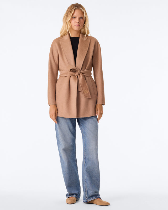 Coat Amaretta camelo brown - Image principale