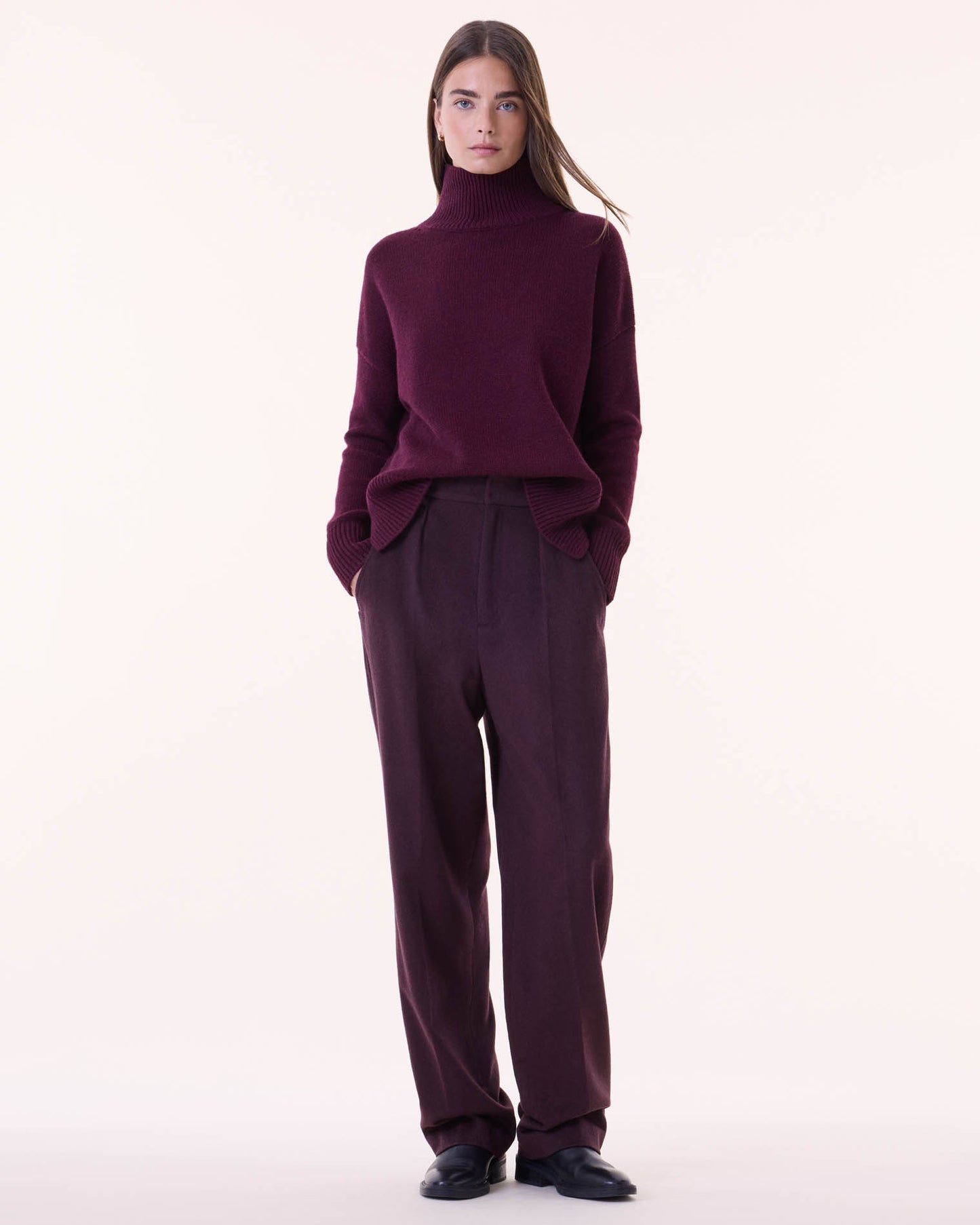 Pull Ulla bordeaux