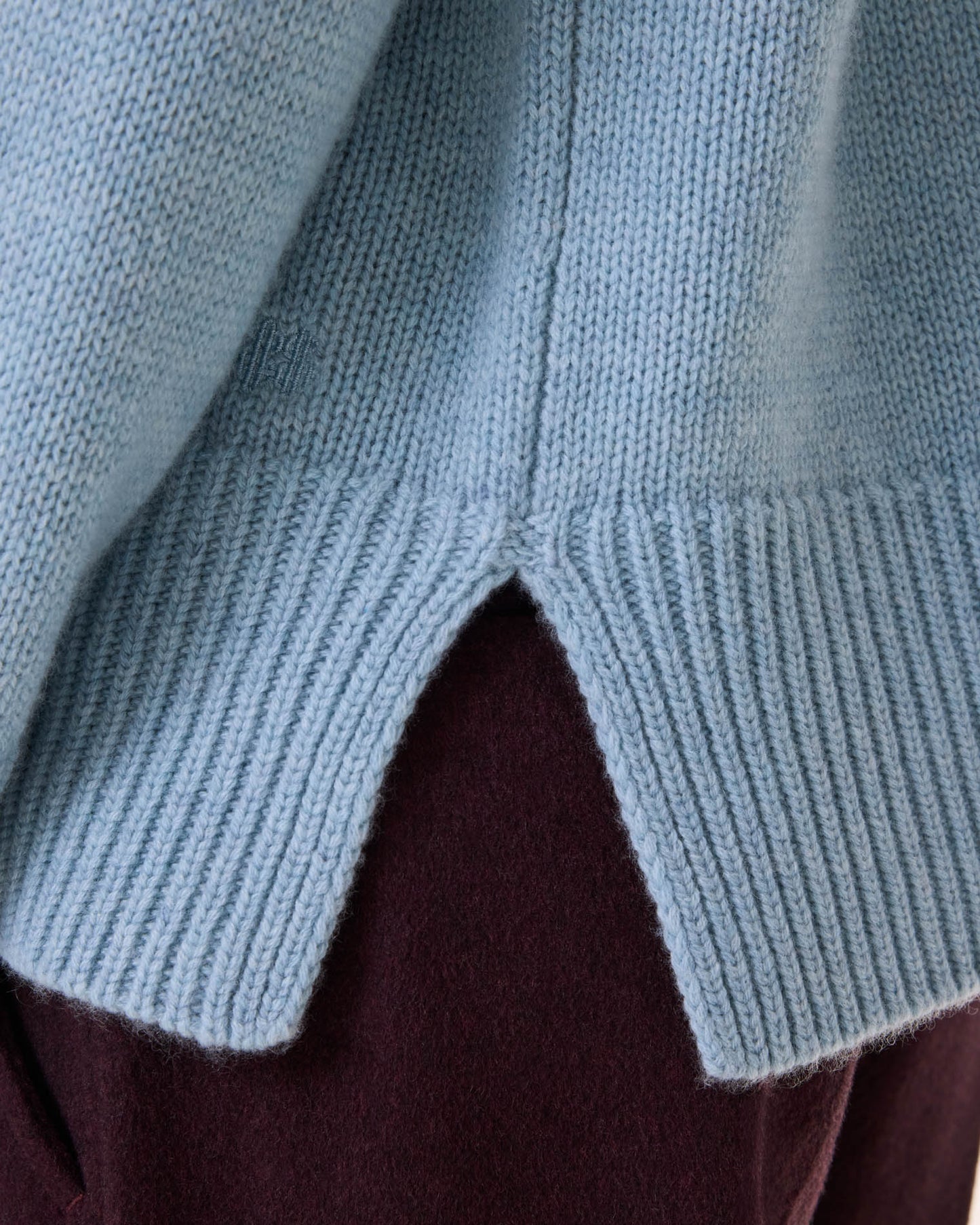 Pull Ulla bleu vintage