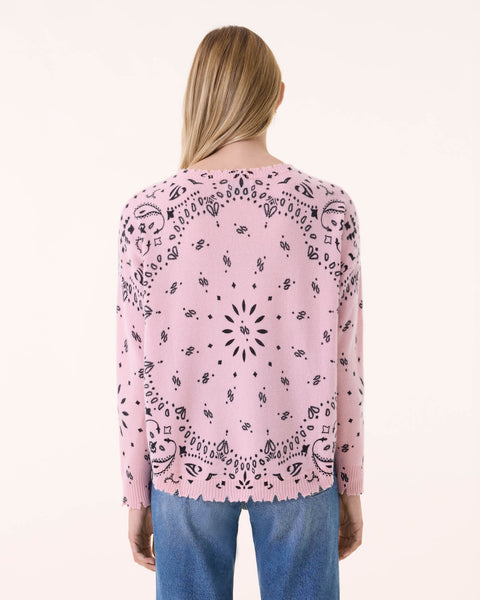 Pull Mela Bandana rose vintage - Image principale