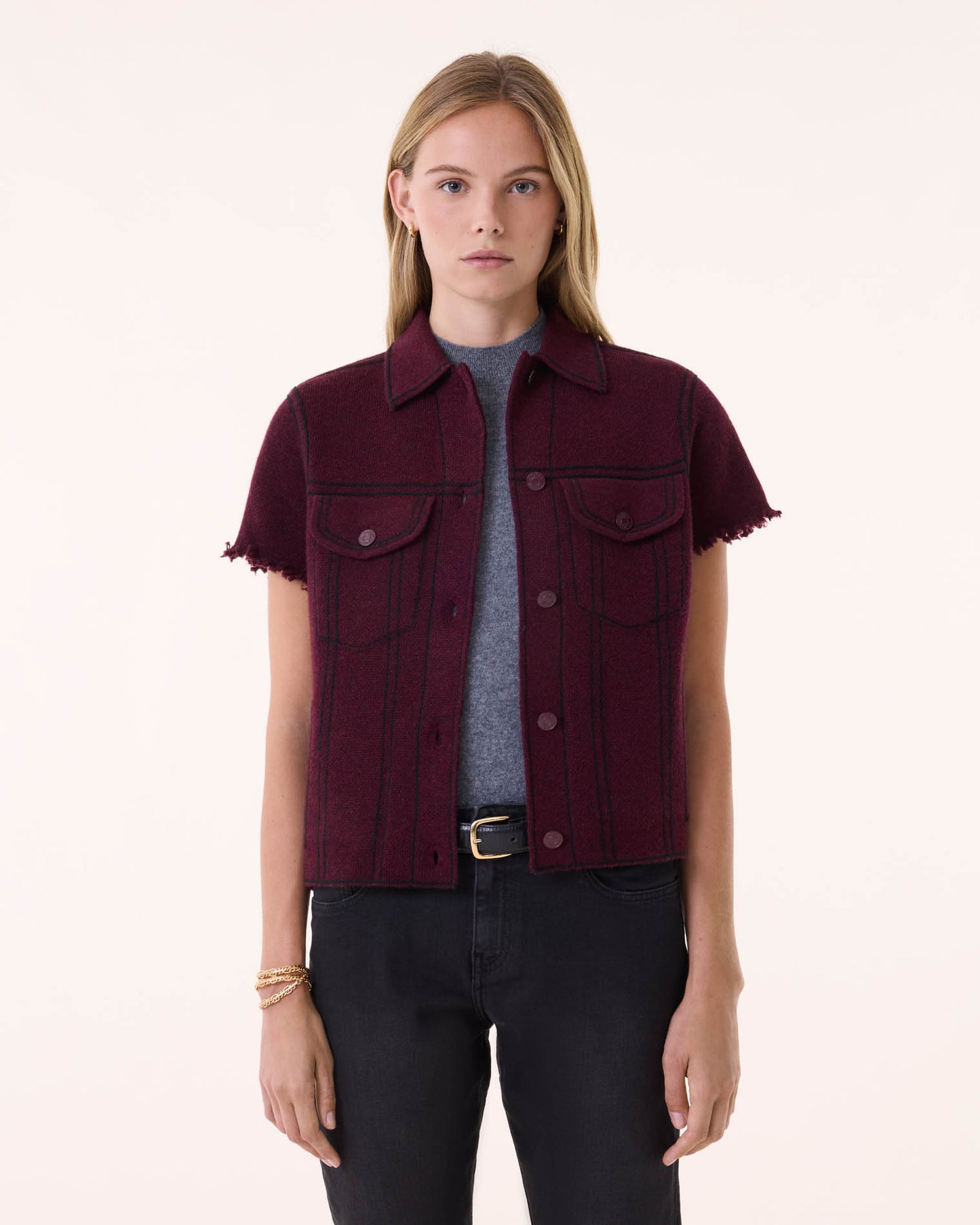 Jacket Jessinda burgundy