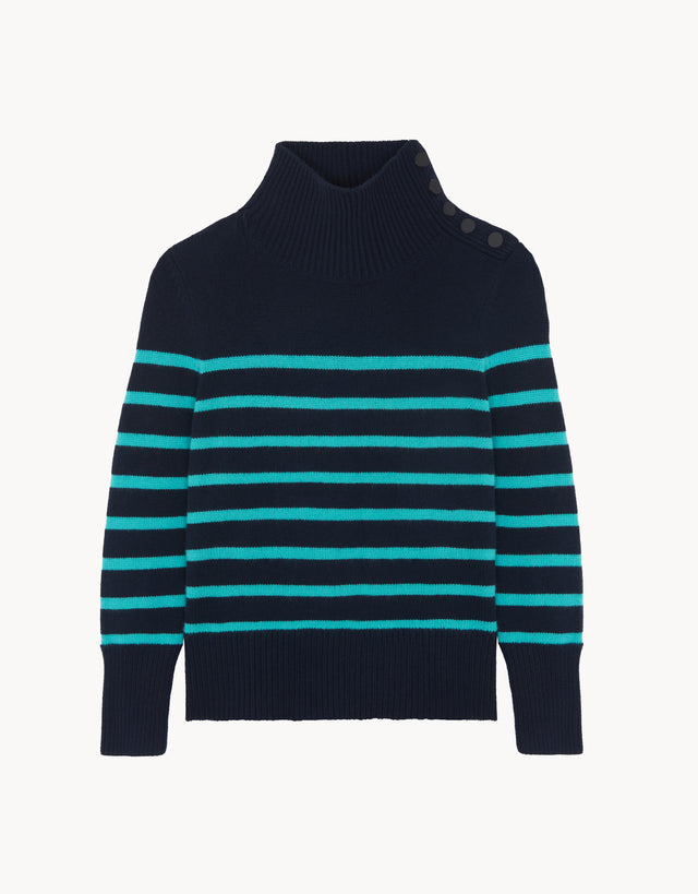 Sweater Margot navy blue - Image principale