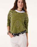 Sweater Mela Bandana Bico cactus